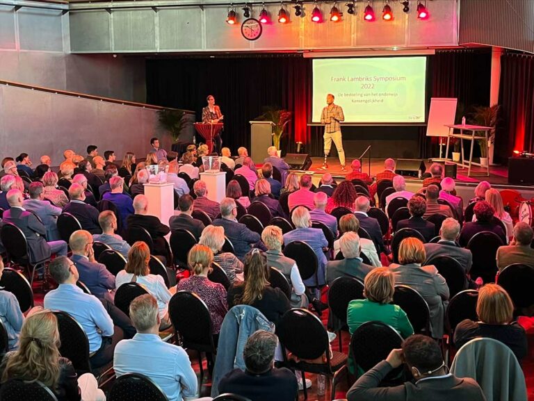 Frank Lambriks Symposium Kansengelijkheid 2022