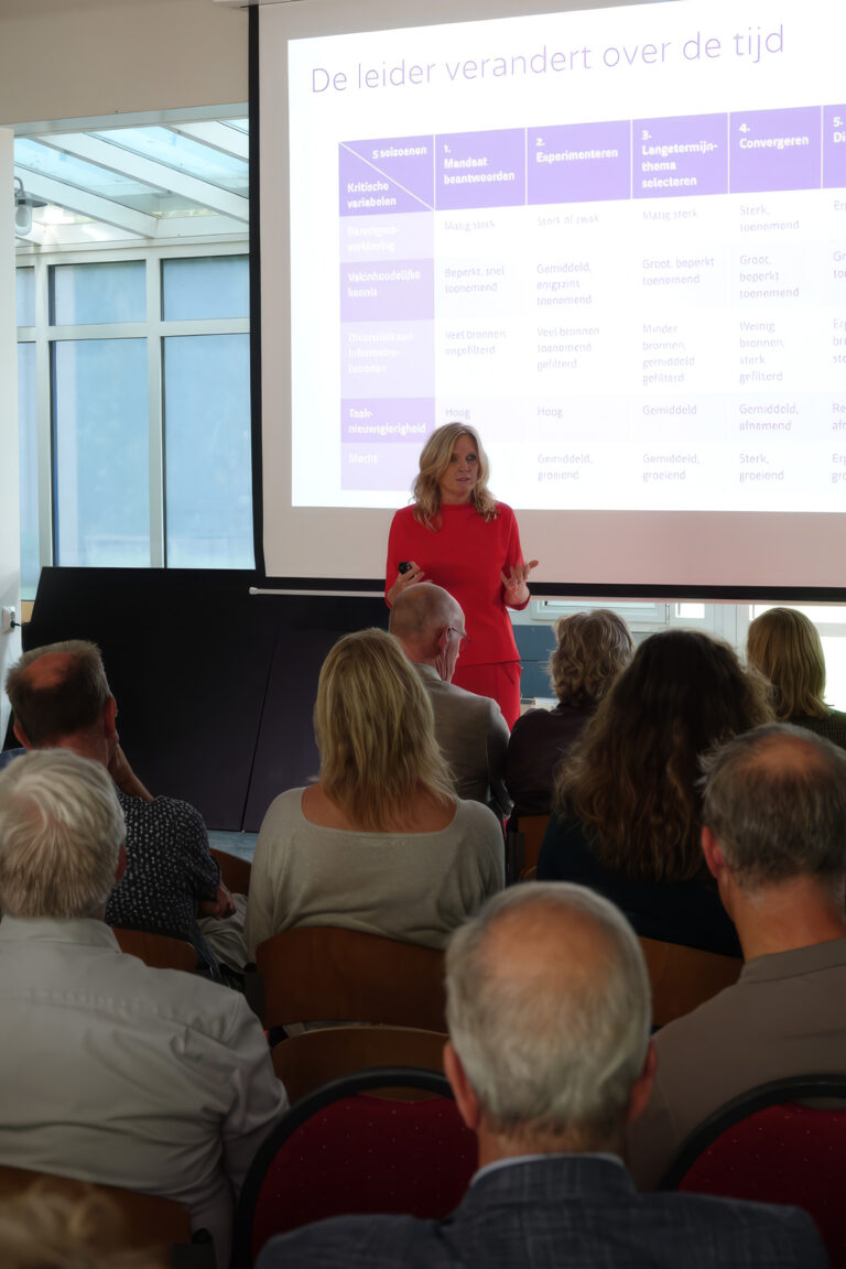 Presentatie voor een volle zaal tijdens het Frank Lambriks Symposium 2026